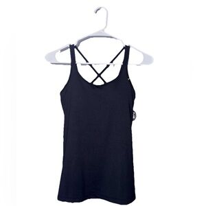 Starter Dri-Star Black Crisscross Back Athletic Tank Top Women’s Size S